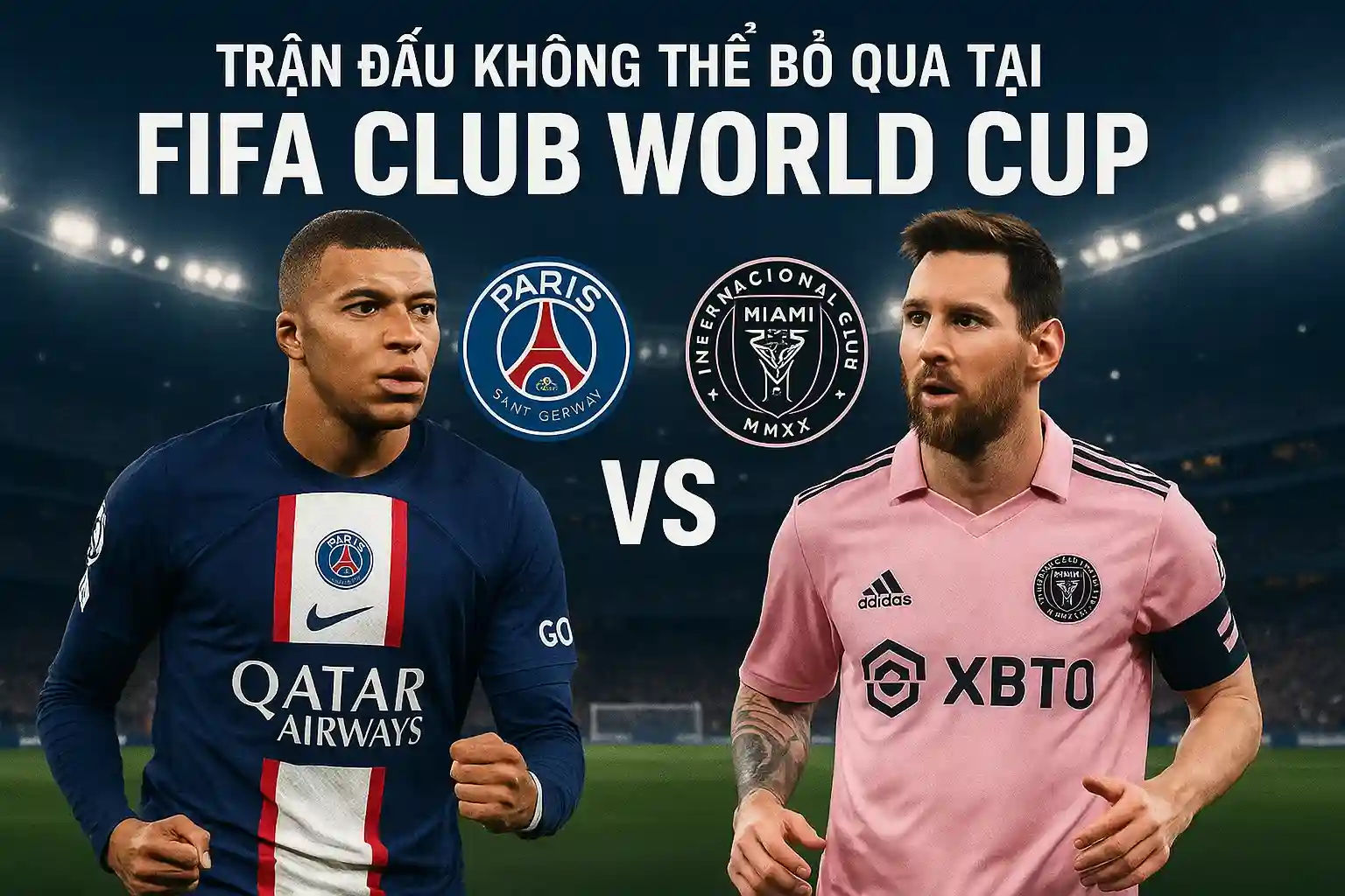 Link trực tiếp bóng đá PSG vs Inter Miami 29/06 - 23:00 2 Link trực tiếp bóng đá 29/06 PSG vs Inter Miami